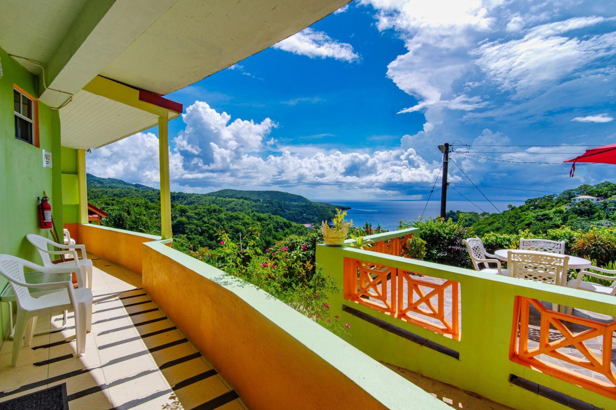 Tropical Paradise View Anse La Raye Dış mekan fotoğraf