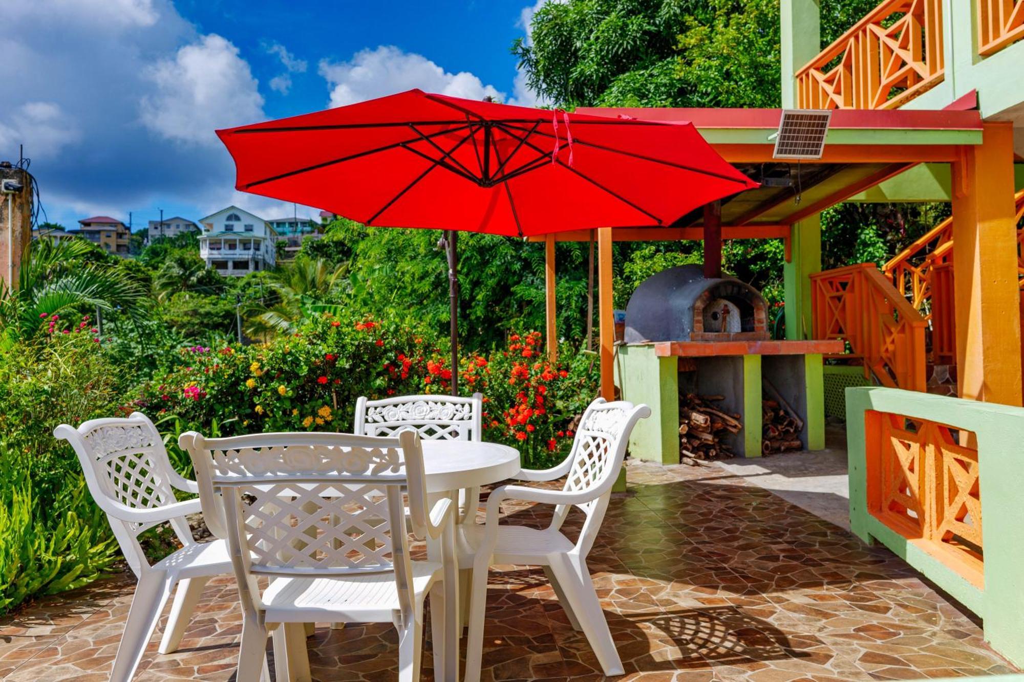 Tropical Paradise View Anse La Raye Dış mekan fotoğraf