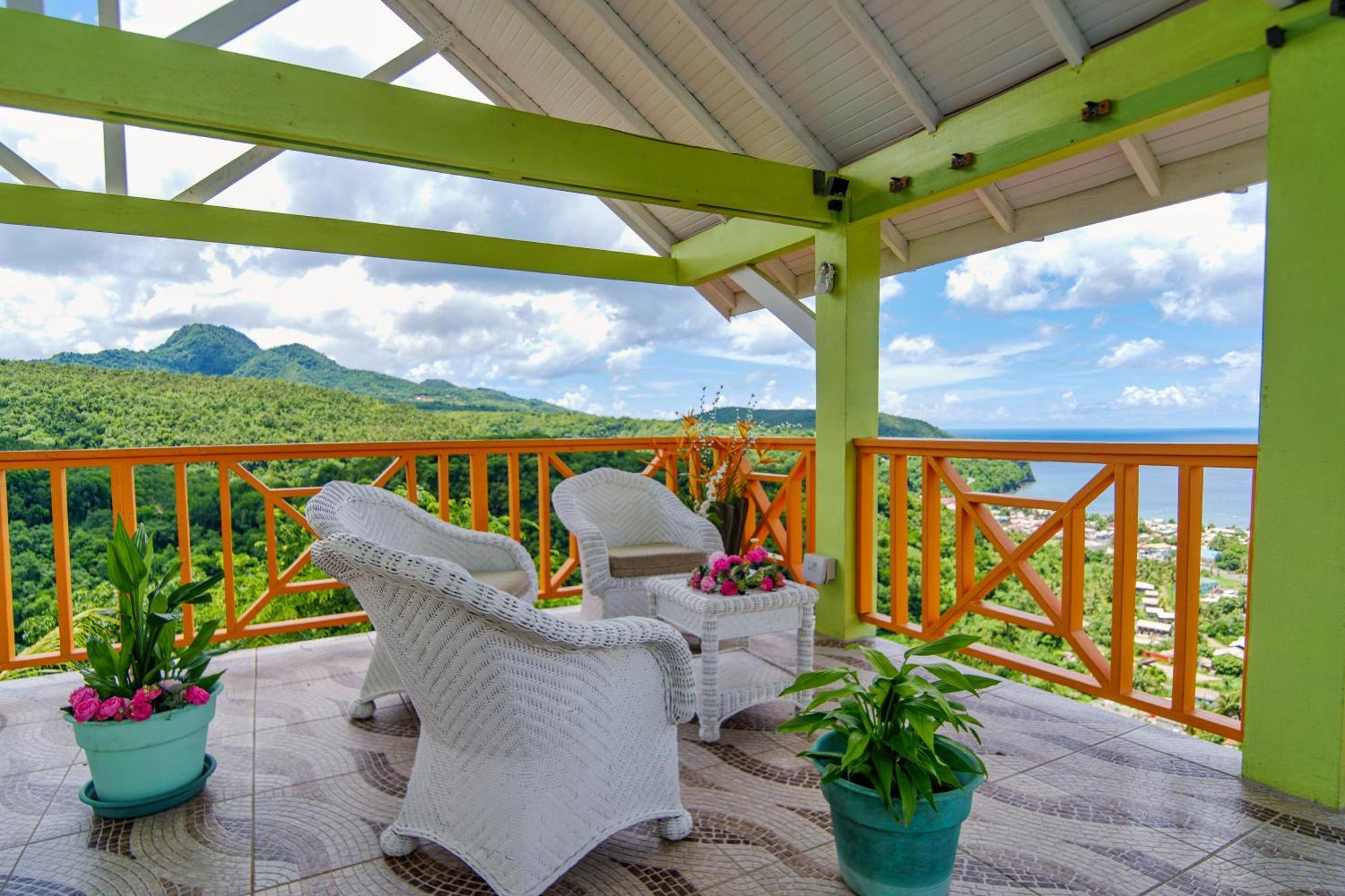 Tropical Paradise View Anse La Raye Dış mekan fotoğraf