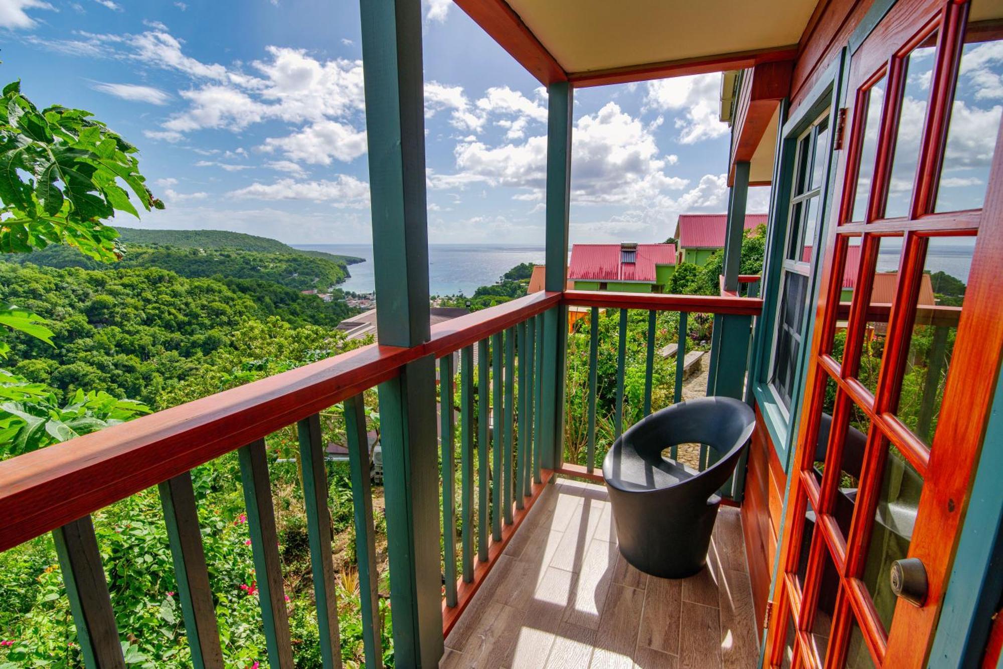Tropical Paradise View Anse La Raye Dış mekan fotoğraf