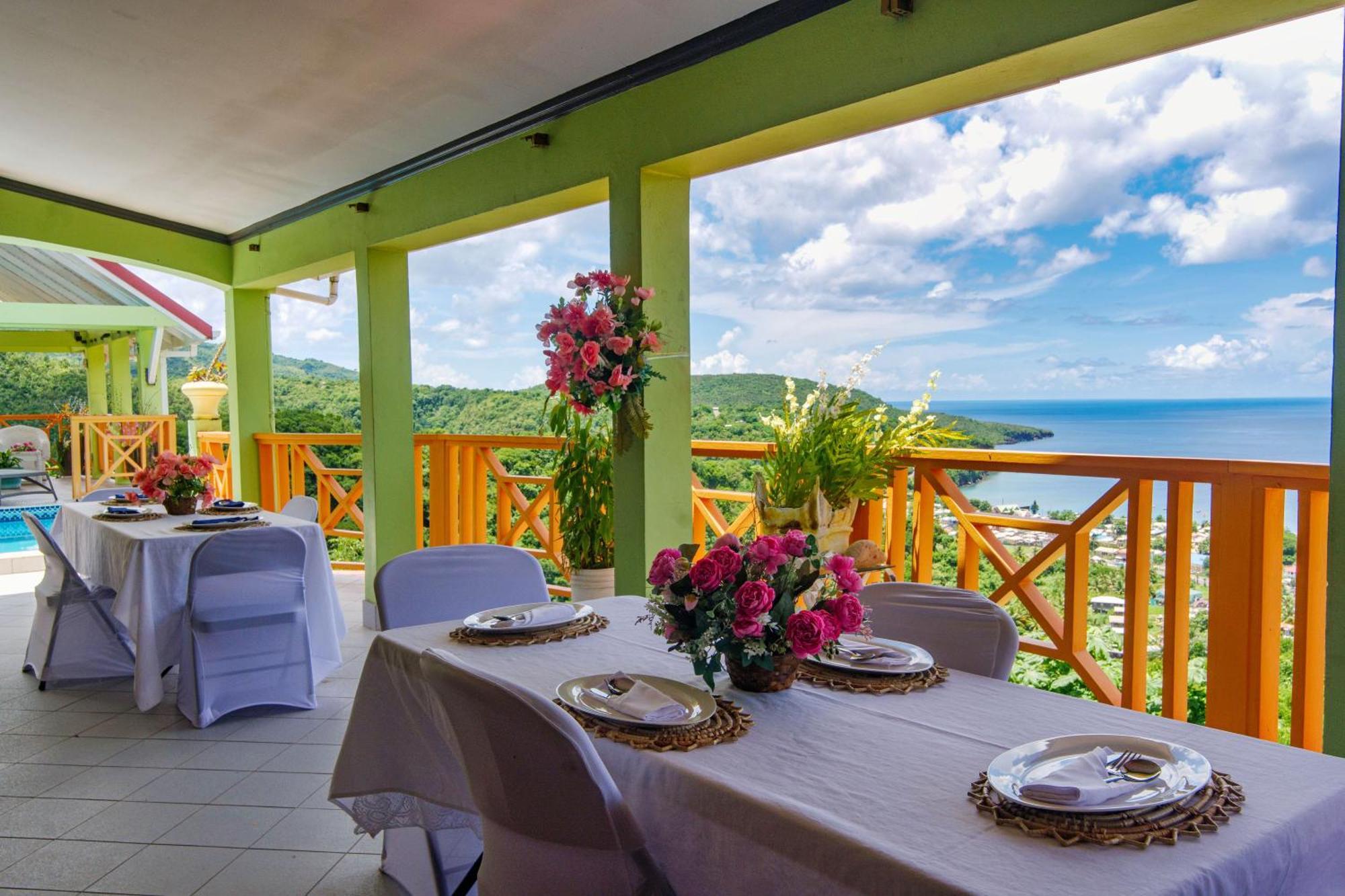 Tropical Paradise View Anse La Raye Dış mekan fotoğraf