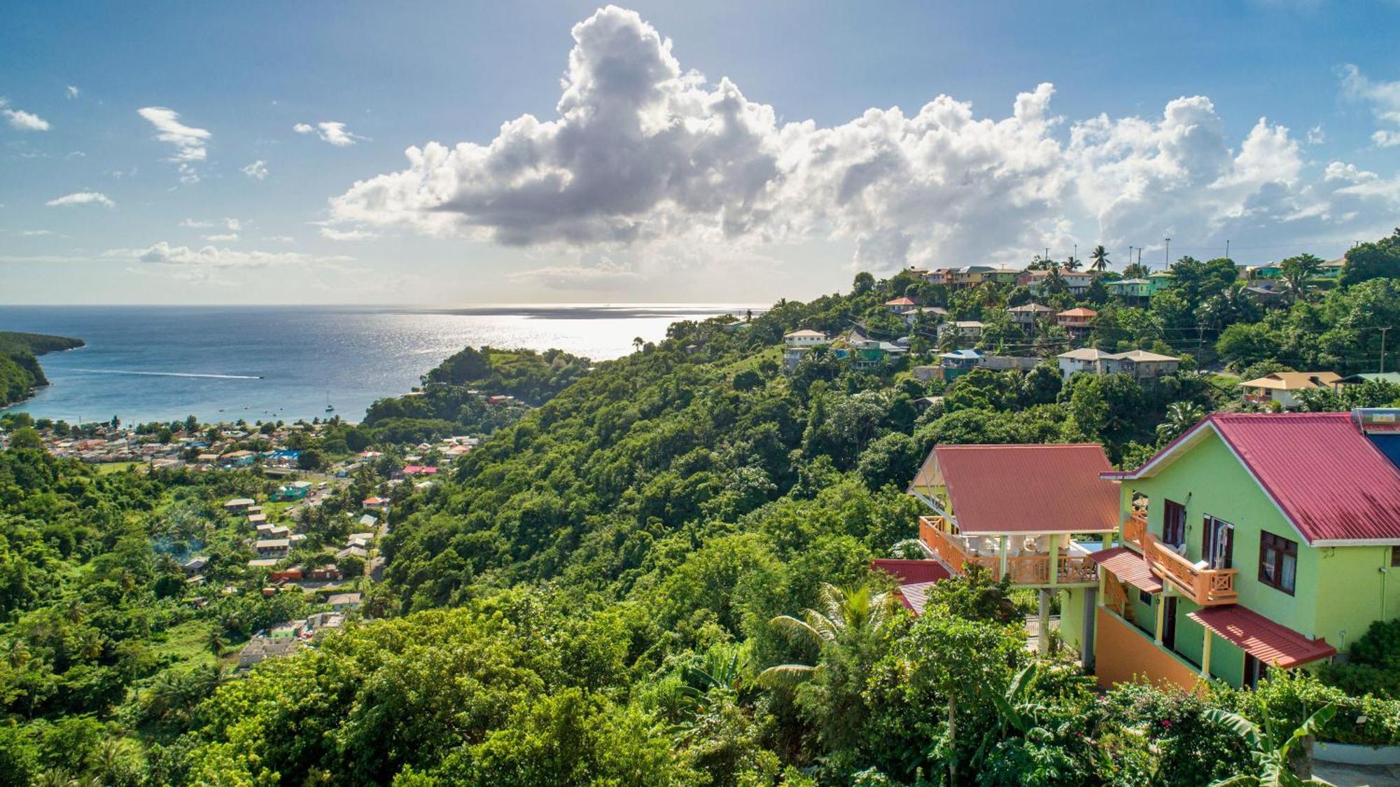 Tropical Paradise View Anse La Raye Dış mekan fotoğraf