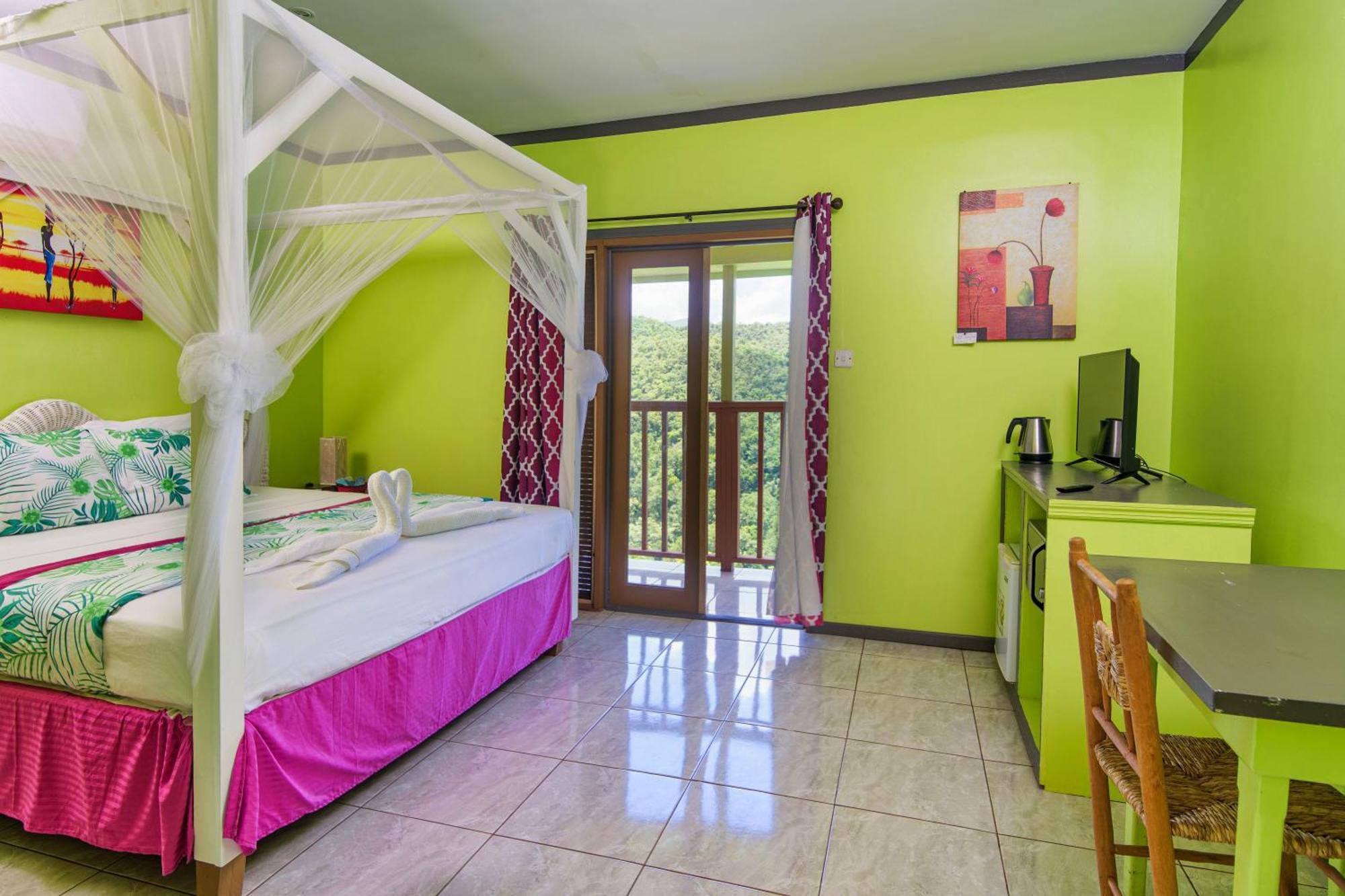 Tropical Paradise View Anse La Raye Dış mekan fotoğraf