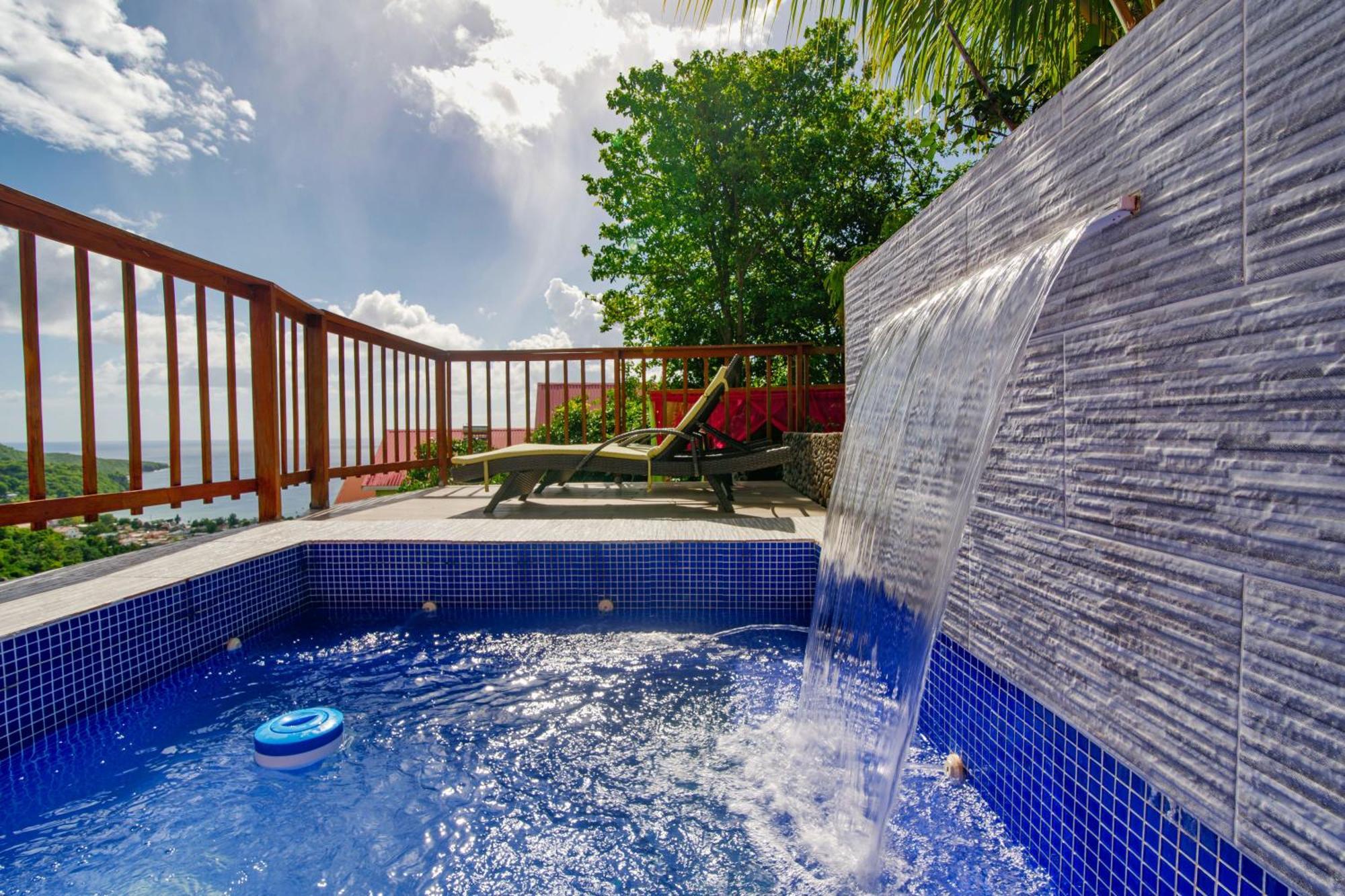 Tropical Paradise View Anse La Raye Dış mekan fotoğraf
